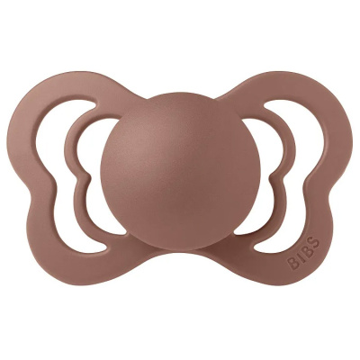 Соска-пустышка силиконовая 6+ месяцев BIBS Couture Silicone Woodchuck 1510247